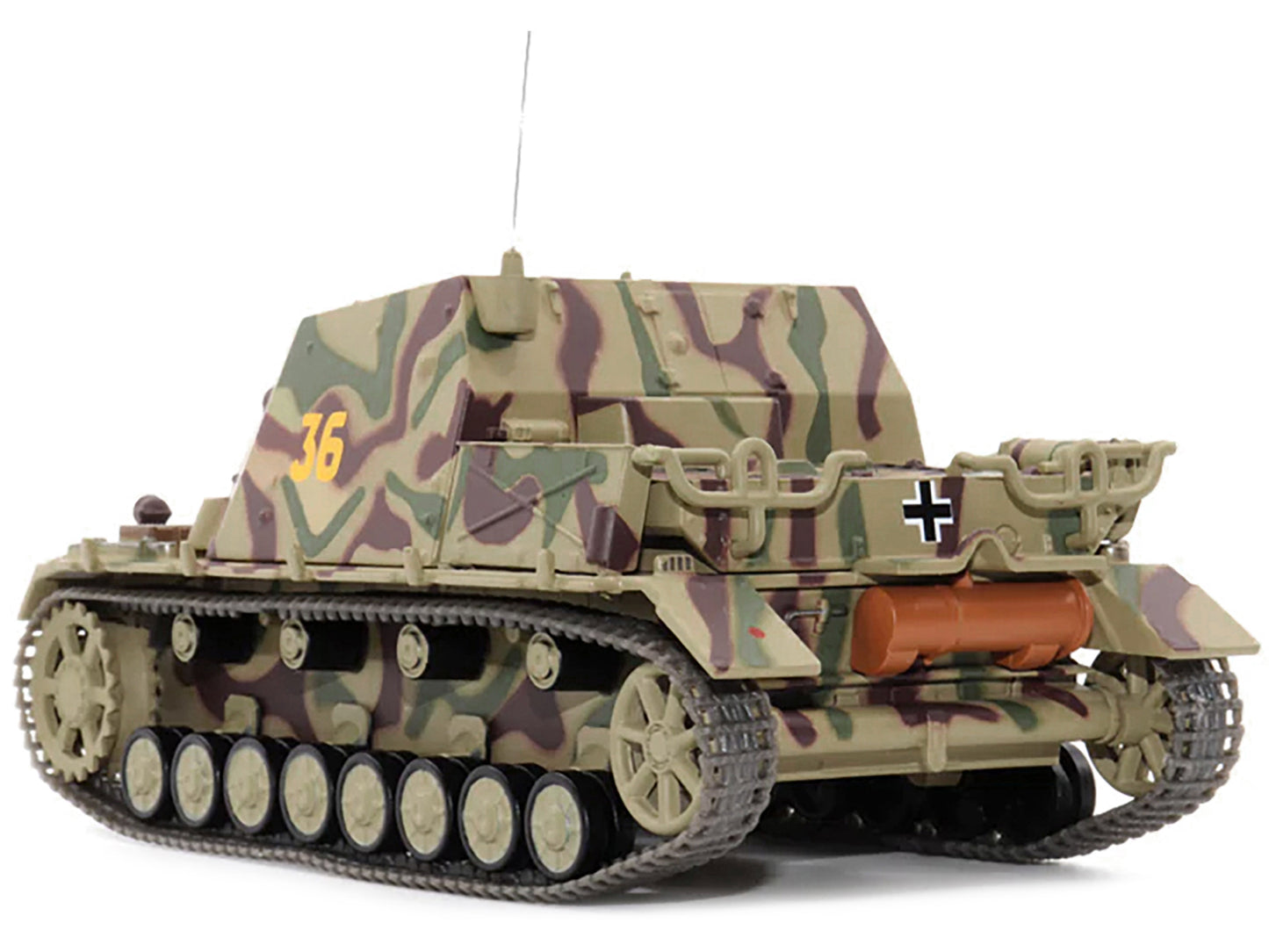 German Sd. Kfz. 166 "Sturmpanzer IV" "Brummbar" #36 "Germany Sturmpanzerabteilung 217 France August 1944" 1/43 Diecast Model by AFVs of WWII