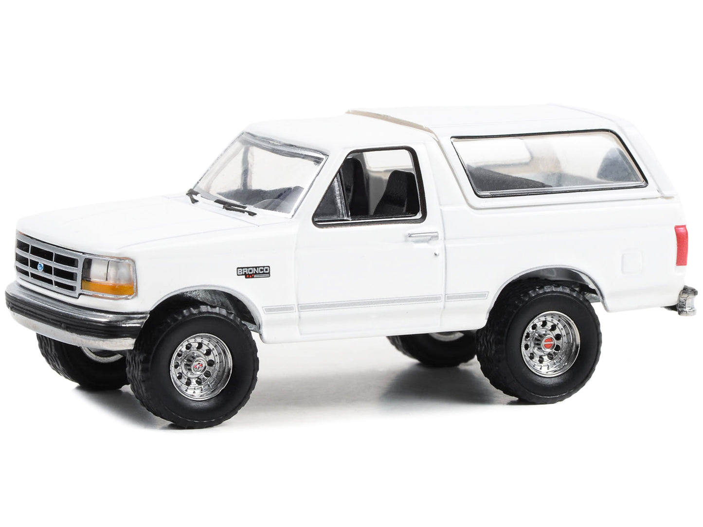 1993 Ford Bronco XLT Oxford White "Hobby Exclusive" Series 1/64 Diecast Model Car by Greenlight