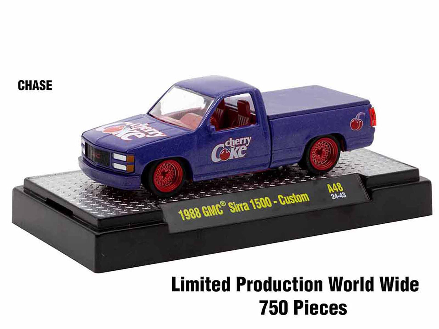 "Sodas" Set of 3 pieces Release 48 Limited Edition to 9650 pieces Worldwide 1/64 Diecast Model Cars by M2 Machines