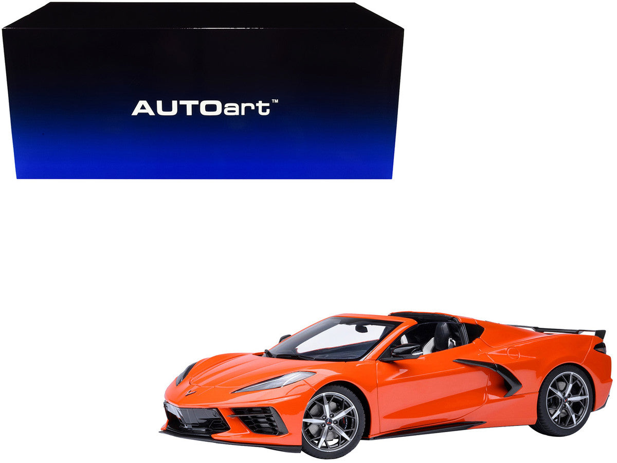 2020 Chevrolet Corvette C8 Stingray 1/18 Scale Diecast Model by AUTOart – Available in Torch Red, Black, Rapid Blue & Sebring Orange