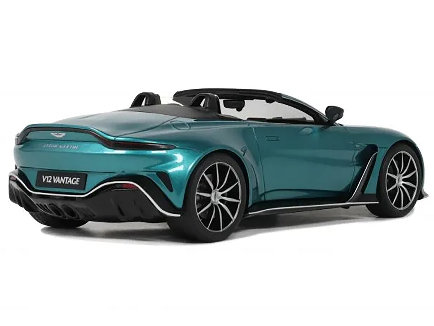 Aston Martin V12 Vantage Roadster Racing Green Metallic 1/18 Model Car by GT Spirit