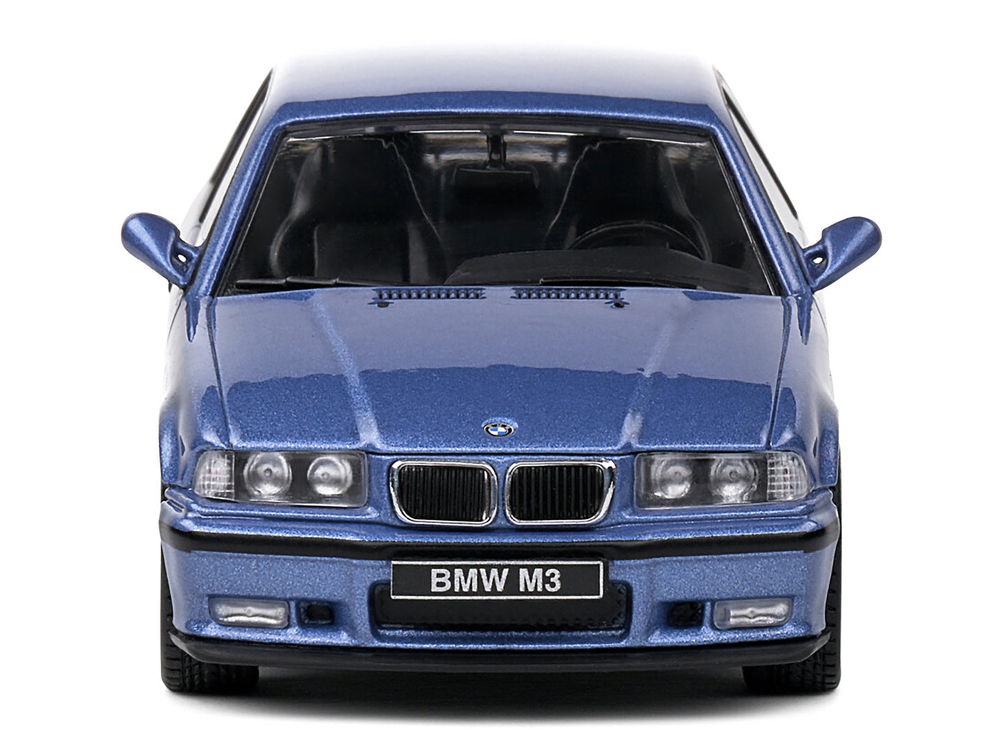 1999 BMW E36 M3 Coupe Estoril Blue Metallic 1/43 Diecast Model Car by Solido