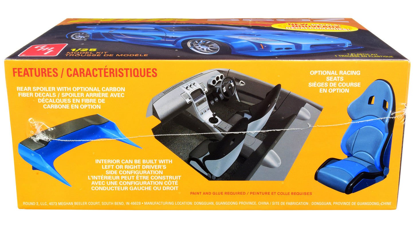 Skill 2 Model Kit 2006 Nissan 350Z 1/25 Scale Model by AMT