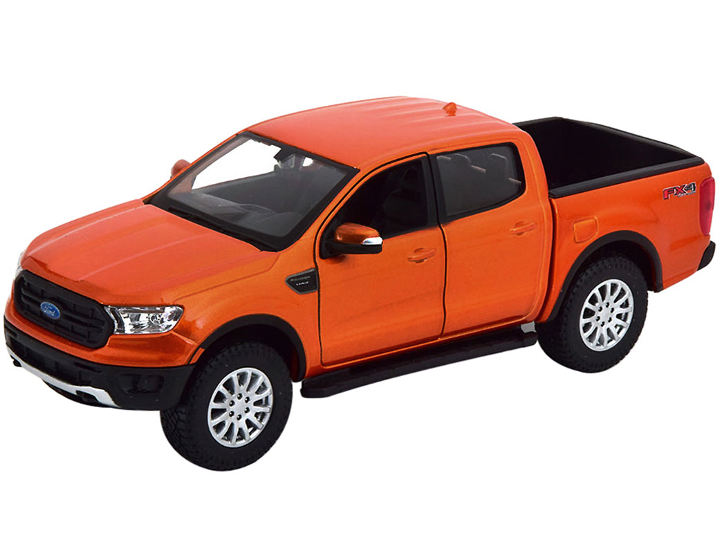 2019 Ford Ranger FX4 Off Road Pickup Truck Copper Orange Metallic 1/27 Diecast Model Car by Maisto
