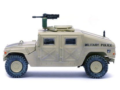 M988 Modern 4×4 Utility Vehicle with Grenade Launcher Desert Sand "Military Police 4th Traffic Platoon A company 92nd MP Battalion 89th MP Brigade Ad Daman Saudi Arabia Gulf War" (1990) "Military Miniature" Series 1/64 Diecast Model by Panzerkampf
