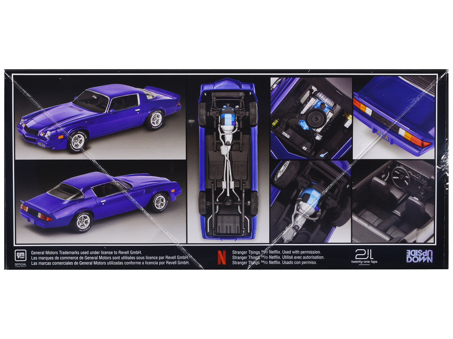 Level 4 Model Kit Billy Hargrove’s 1979 Chevrolet Camaro Z/28 "Stranger Things" (2016-Current) TV Series 1/24 Scale Model by Revell
