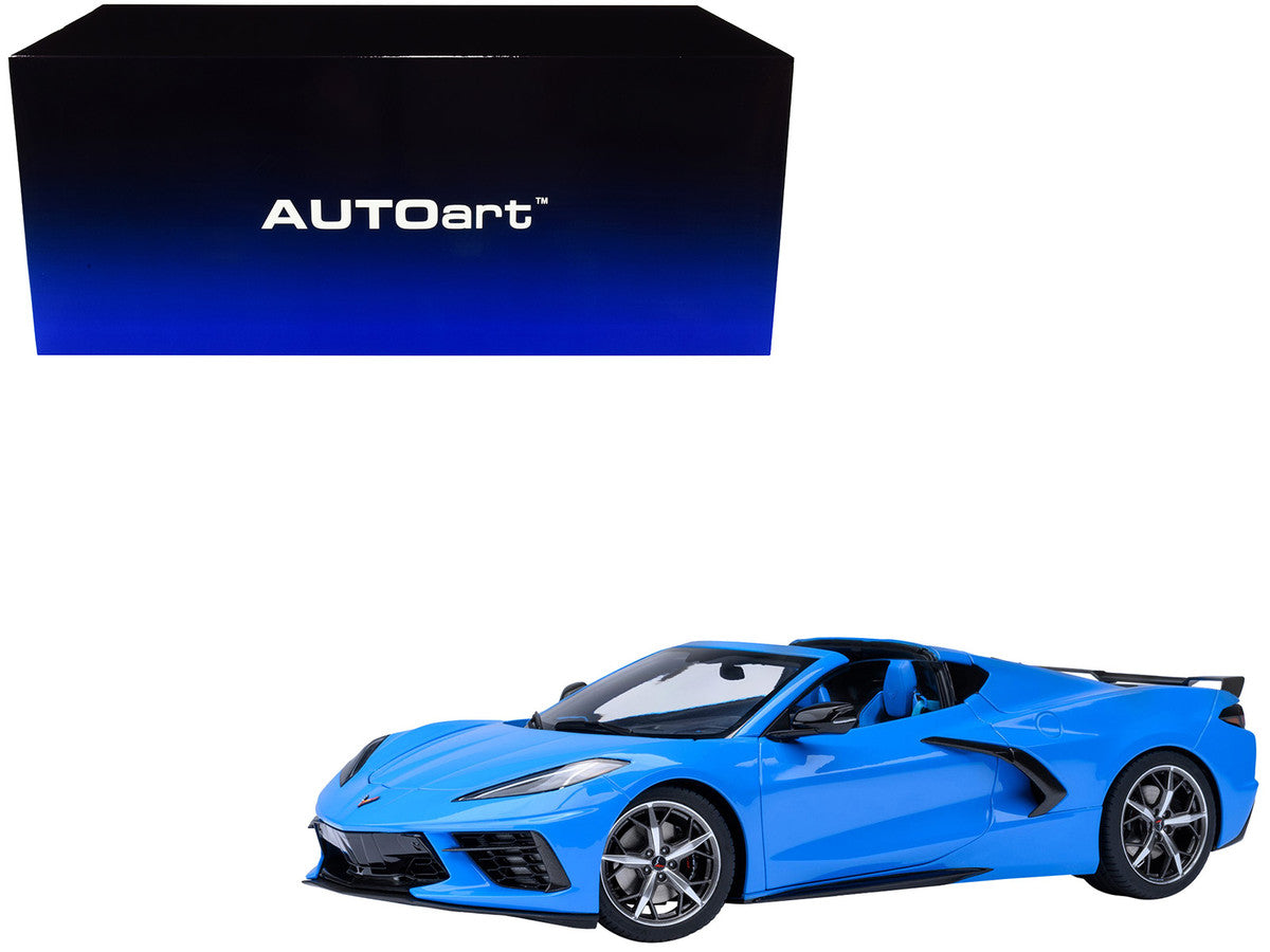 2020 Chevrolet Corvette C8 Stingray 1/18 Scale Diecast Model by AUTOart – Available in Torch Red, Black, Rapid Blue & Sebring Orange