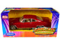 1965 Chevrolet Impala SS 396 Lowrider Red Metallic "Low Rider Collection" 1/24 Diecast Model Car by Welly