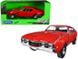 1968 Oldsmobile 442 Red 1/24 Diecast Model Car by Welly