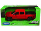 2017 Chevrolet Silverado Pickup Truck Red "NEX Models" Series 1/29 Diecast Model Car by Welly