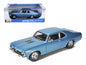 1970 Chevrolet Nova SS Coupe Blue Metallic 1/18 Diecast Model Car by Maisto