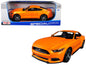2015 Ford Mustang GT 5.0 Orange Metallic "Special Edition" 1/18 Diecast Model Car by Maisto