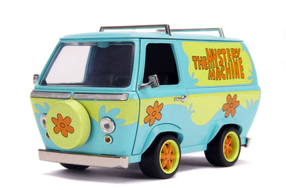 The Mystery Machine with Shaggy and Scooby-Doo Figurines "Scooby-Doo!" 1/24 Diecast Model Car by Jada