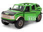 2021 Ford Bronco Green with Black Stripes and Green M&M's Diecast Figure "Hollywood Rides" Series 1/24 Diecast Model Car by Jada