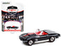 1967 Chevrolet Corvette Convertible Black with Red Stripe and Red Interior (Lot #1367) Barrett Jackson "Scottsdale Edition" Series 8 1/64 Diecast Model Car by Greenlight