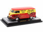 1960 Volkswagen Delivery Van Red and Yellow "Corn Nuts BBQ" Limited Edition to 6250 pieces Worldwide 1/24 Diecast Model Car by M2 Machines
