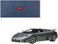 Bugatti EB110 SS Super Sport Grigio Metalizzatto Silver Metallic with Silver Wheels 1/18 Model Car by Autoart