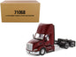 Peterbilt 579 Day Cab Truck Tractor Legendary Red "Transport Series" 1/50 Diecast Model by Diecast Masters