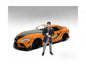 "Car Meet 3" Figurine 3 for 1/24 Scale Models by American Diorama