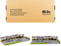 "Race Track Gulf Oil" Diorama with Decals for 1/64 Scale Models by American Diorama
