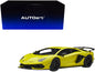 Lamborghini Aventador SVJ Giallo Tenerife / Pearl Yellow 1/18 Model Car by Autoart