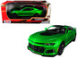 2017 Chevrolet Camaro ZL1 Metallic Green 1/24 Diecast Car Model by Motormax