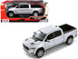 2019 RAM 1500 Laramie Crew Cab Pickup Truck Silver Metallic 1/24 Diecast Model Car by Motormax