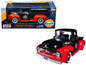 1956 Ford F-100 Pickup Truck "Gulf" Dark Blue and Red 1/24 Diecast Model Car by Motormax