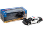 1998 Ford Crown Victoria Police Interceptor Black and White "Reno Sheriff's Department" "Lieutenant Jim Dangle Reno 911 (2003-2009)" TV Series 1/24 Diecast Model Car by Greenlight
