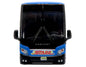 Prevost H3-45 Coach Bus "Starr Tours" Blue with Graphics Limited Edition 1/87 (HO) Diecast Model by Iconic Replicas
