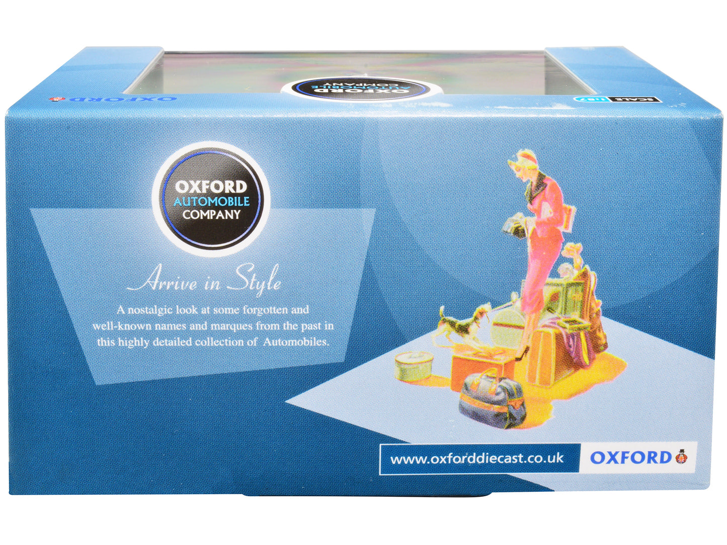 1942 Chrysler Town and Country Woody Wagon Regal Maroon with Roof Rack 1/87 (HO) Scale Diecast Model Car by Oxford Diecast