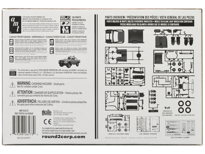 Skill 2 Model Kit 1992 Toyota 4x4 Pickup Truck (2023) 1/20 Scale Model by AMT