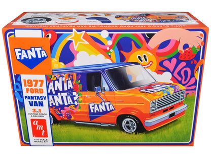 Skill 2 Model Kit 1977 Ford Custom Van "Fanta" 1/25 Scale Model by AMT