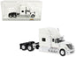 2010 International Lonestar Truck Tractor White 1/87 (HO) Scale Model Car by Brekina