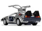 DMC DeLorean Time Machine with Doc Brown Figure "Back to the Future" (1985) Movie Diecast Model Car by Corgi