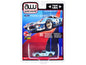 1966 Ford GT40 RHD (Right Hand Drive) #1 Light Blue with Stripes Limited Edition to 6000 pieces Worldwide 1/64 Diecast Model Car by Auto World
