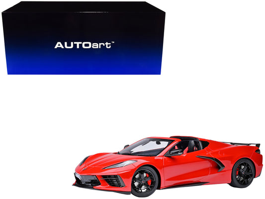 2020 Chevrolet Corvette C8 Stingray 1/18 Scale Diecast Model by AUTOart – Available in Torch Red, Black, Rapid Blue & Sebring Orange