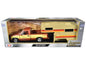 1992 Chevrolet 454 SS Pickup Truck Copper Metallic with Beige Sides with Camper Shell "American Classics" Series 1/24 Diecast Model Car by Motormax