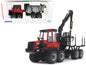Komatsu 875.1 Forwarder Red and Black 1/32 Diecast Model by First Gear