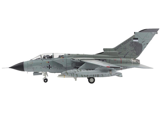 Panavia Tornado ECR Fighter-Bomber Aircraft "46+54 Tactical Air Wing 51 Schleswig-Jagel Air Base Germany" (2017) German Luftwaffe "Air Power Series" 1/72 Diecast Model by Hobby Master