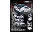 Nissan GT-R (R35) "Top Secret" RHD (Right Hand Drive) White with Black Top "Tokyo Auto Salon 2021" 1/64 Diecast Model Car by Inno Models