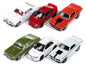 Johnny Lightning Collector's Tin 2024 Set of 6 Cars Release 2 Limited Edition 1/64 Diecast Model Cars by Johnny Lightning