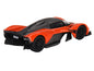 Aston Martin Valkyrie Maximum Orange with Carbon Top Limited Edition to 2640 pieces Worldwide 1/64 Diecast Model Car by Mini GT