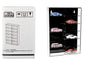 Showcase 12 Car Display Case Wall Mount with Black Back Panel "Mijo Exclusives" for 1/64 Scale Models