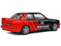 1990 BMW E30 M3 Black and Red with Graphics "ADVAN Drift Team" "Competition" Series 1/18 Diecast Model Car by Solido