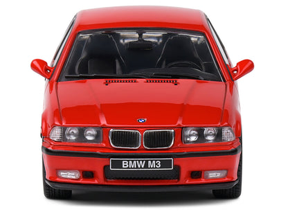 1999 BMW E36 M3 Coupe Brilliant Red 1/43 Diecast Model Car by Solido