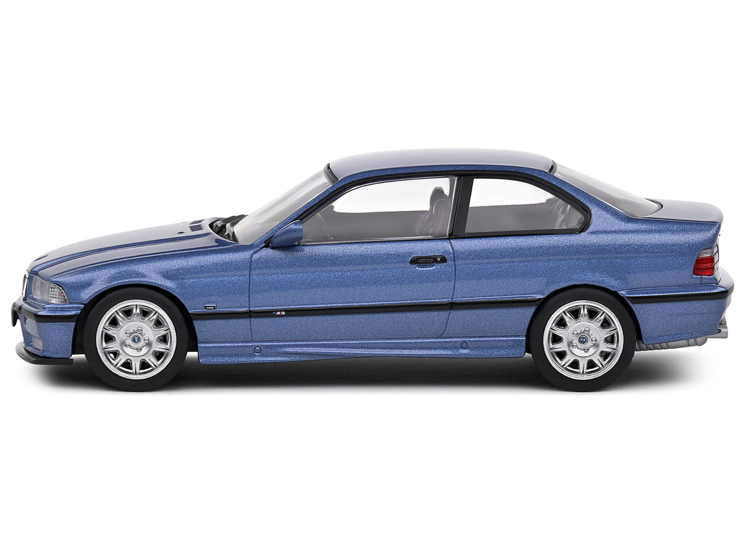 1999 BMW E36 M3 Coupe Estoril Blue Metallic 1/43 Diecast Model Car by Solido