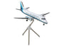 Saab 340A Commercial Aircraft "Eastern Express/Bar Harbor" (N407BH) White with Blue Stripes "Gemini 200" Series 1/200 Diecast Model Airplane by GeminiJets