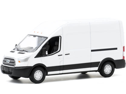 2015 Ford Transit High Roof Van Oxford White "Route Runners" Series 1 1/64 Diecast Model by Greenlight
